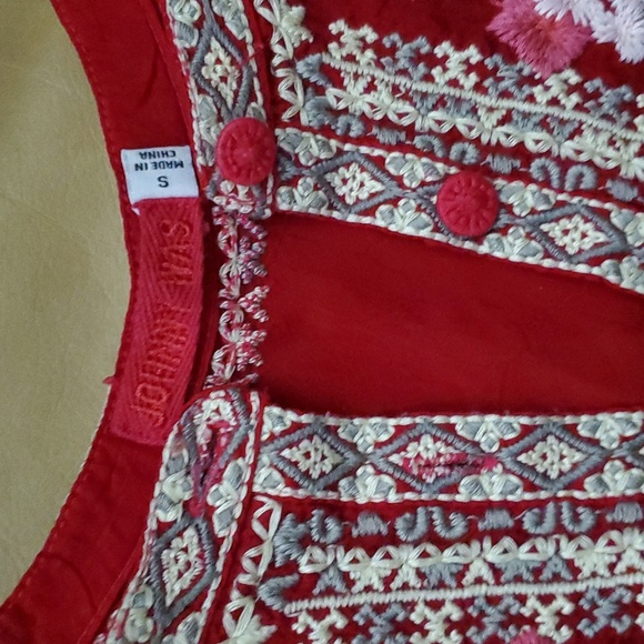 SOLD!!! Johnny Was Liliana Tunic Small S $275 - Picture 8 of 8